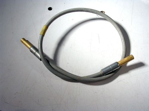 WECO   Cable, 75 Ohm MALE TO MALE  25&#034;  JUMPER GRAY