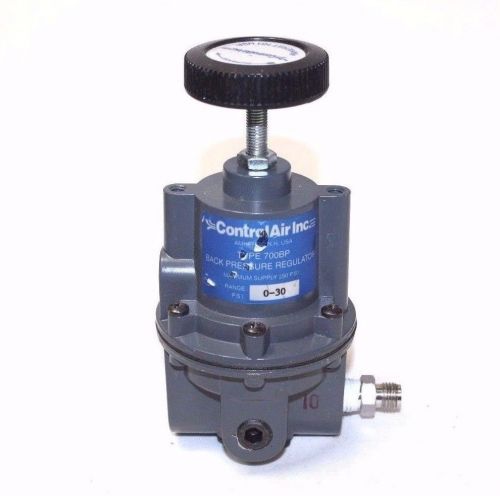 ControlAir Type 700BP Back Pressure Regulator Range 0-30 PSIG [Ref J]