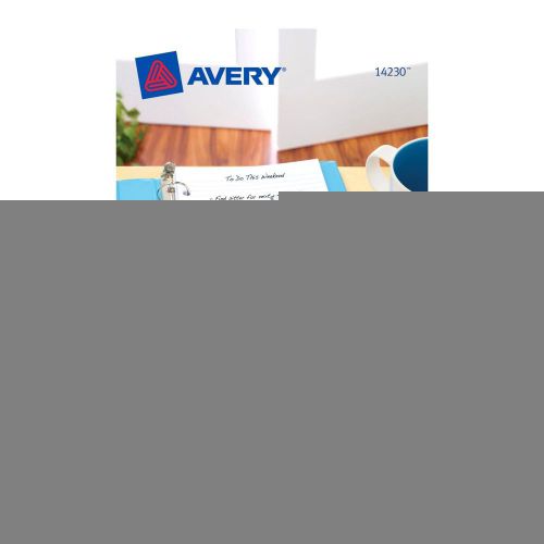 Avery mini filler paper 5.5 x 8.5 inches 100 sheets (14230) 5 1/2 x 8 1/2 new for sale