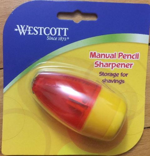 Wescott Pencil Sharpener Children Student Office Stationery Manual Pencil Store