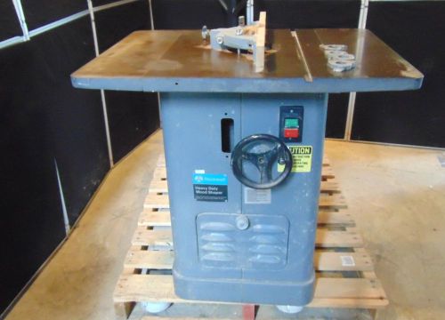 Rockwell heavy duty wood shaper model 43-350 - 3 phase - hp 3 - rpm 345 - s2319 for sale