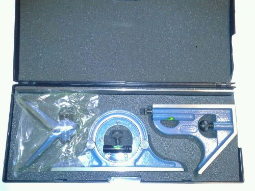 Westward 12 in &#034; combination set welding guage square  protractor  center head for sale