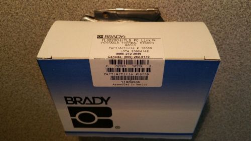Brady black r6010 series tls 2200® &amp; tls-pc link® printer ribbon for sale