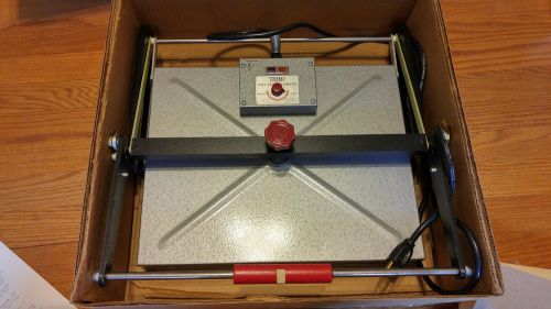 Technal Model 500 Dry Mount Heat Transfer Press - Slightly Used - Original Box