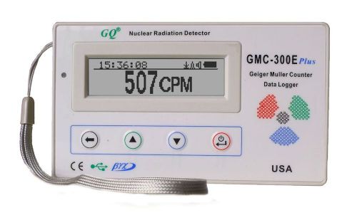 GQ GMC-300E Plus Geiger Counter Nuclear Radiation detector