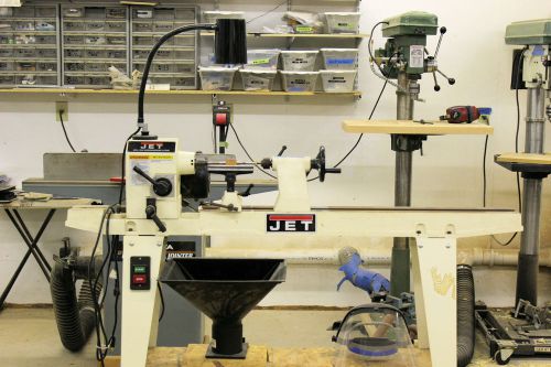 JET wood lathe with stand