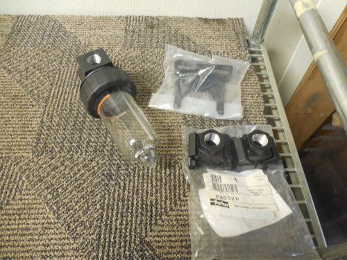 Parker pneumatic lubricator 07l31be 150 psi 125°f 1/2&#034; npt threaded new for sale