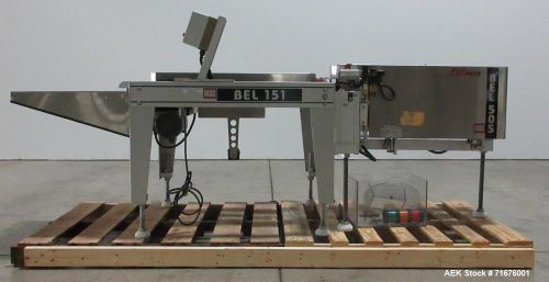 Used- belcor model 151-505 semi-automatic case erector and bottom case sealer. r for sale