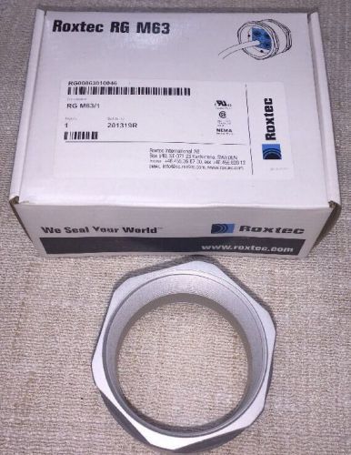 ROXTEC RG M63/1 CABLE ENTRY SEAL KIT WITH BONUS 2&#034; ADAPTOR-NEW IN PACKAGE