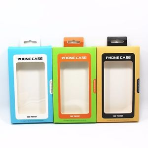 9x16x1.5cm Colorful Kraft Paper Phone Case Packaging Box Mobile Case Pack Boxes