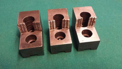 Huron KT8 EH Chuck Jaws - Lot of (3)