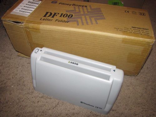 *PITNEY BOWES* DF100 Letter Folder (New, but no cord)