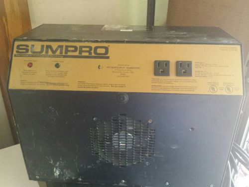 Sumpro fully-automatic auxiliary power source w/ 2 interstate batteries for sale