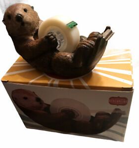 Otto the Otter Tape Dispenser With Box Streamline Brand Never Used Office Nature