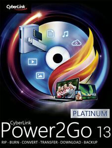 CyberLink Power2Go Platinum Version 13