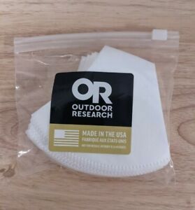 Outdoor Research Essential Filter 25-Pack Large For Use With OR Face Masks