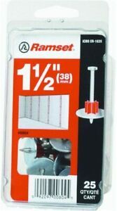 ITW BRANDS Ramset 00804 .300 x 1-1/2-Inch Drive Pin, 25-Pack