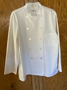 Angelica Image Apparel - Men&#039;s White Size Large 10 Button Chef Coat Jacket