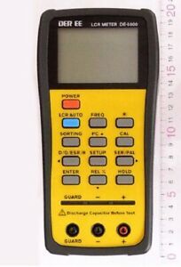 DE-5000 High Accuracy Handheld LCR Meter (auto L.C.R. Check) / DER EE JAPAN