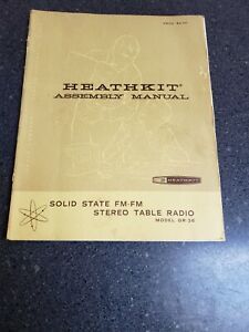 Heathkit GR-36 Solid State FM FM Stereo Table Radio Manual