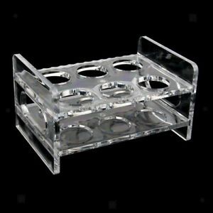 Shot Glass Tray Rack, Thick Base Crystal Clear Shot Glass Holder for 6 Shot