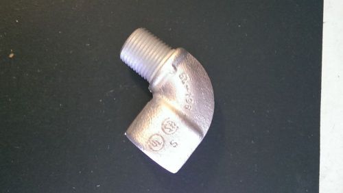 Crouse-hinds el-196 elbow, 90 degree, male/female, 1/2&#034; for sale