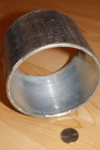 NEW Rigid Pipe Coupling  - Conduit, Metal - See pics for sizing