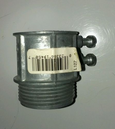 Halex l127 1 1/4&#034; emt set screw conduit connector new out of package for sale