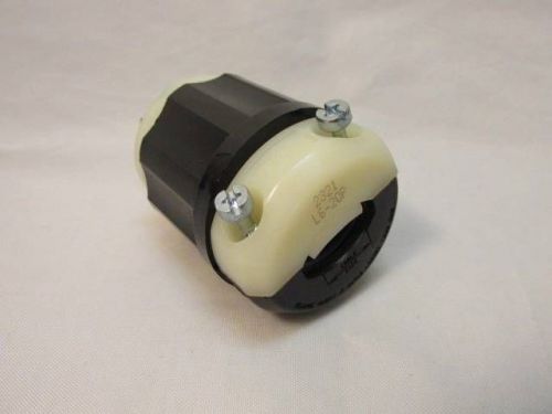 New nib leviton 2321 20a 250v nema l6-20p 2-pole 3-wire locking plug for sale