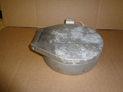 Round aluminum cap lid vent cover 6&#034; top  lev15 for sale