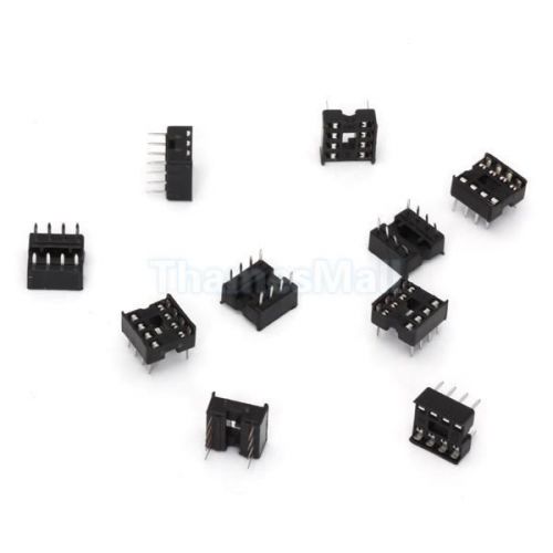 10pcs 8pin 8 pin dip ic socket adapter 2.54 mm pitch high quality for sale