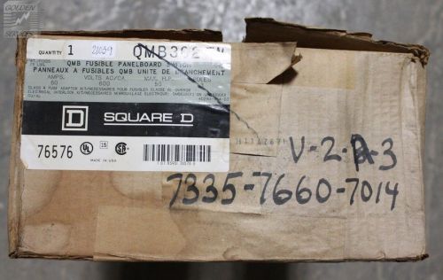 Square D QMB362TW QMB Fusible Panelboard Switch 600V 60A 3P