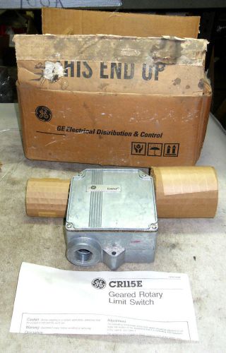 (x5-23) 1 nib general electric cr115e424121 geared rotary limit switch for sale