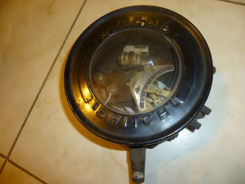 Vintage mercoid da-31 pressure switch old gauge metal brass industrial steampunk for sale