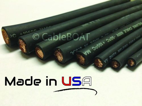 6 gauge welding - battery cable (25 ft - red) made in usa for sale