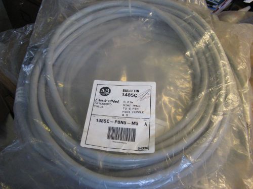 ALLEN BRADLEY 1485C-P8N5-M5 DNET CABLE 5M LONG NEW IN BAG GREAT PRICE!