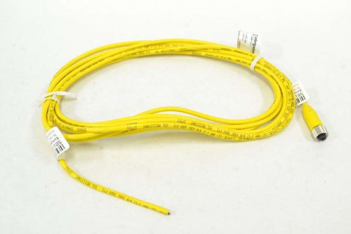 New lumberg rkt 4-633/5m yellow connector cable-wire 300v-ac b367404 for sale