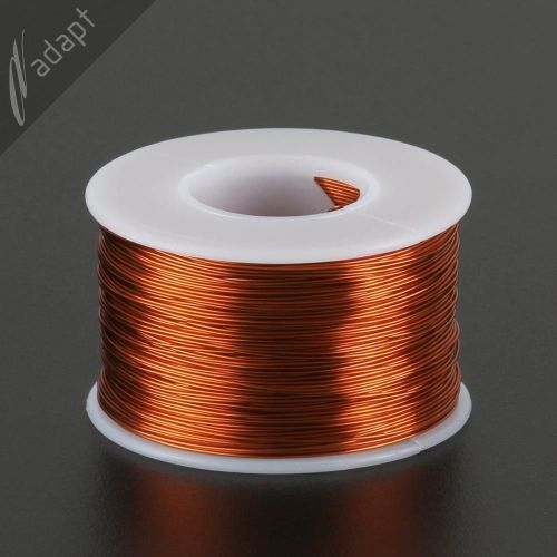 Magnet Wire, Enameled Copper, Natural, 24 AWG (gauge), 200C, 1/2 lb, 400 ft
