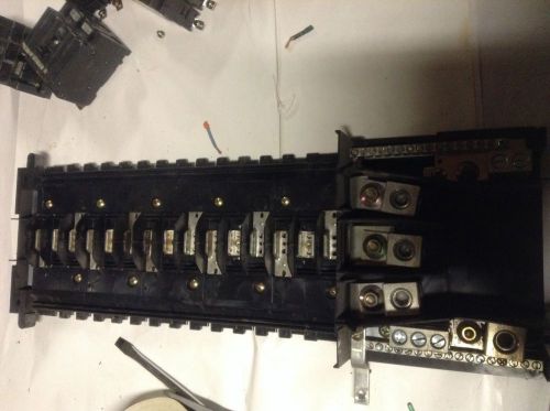 Used Square D 225 amp 480 volt panel NEHB30435-2  INTERIOR EHB circuit breakers