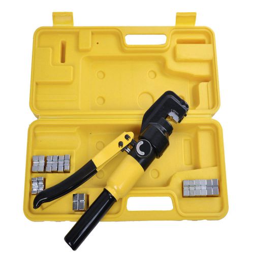 8 Ton Hydraulic Electric Wire Battery Terminal Crimping Crimper Tool New