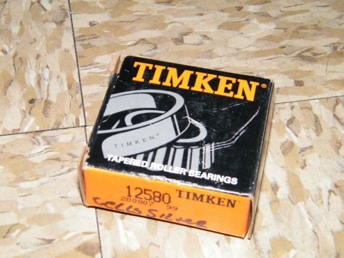 Wheel Bearing Front Outer TIMKEN 12580 tapered roller &#034;NEW OLD STOCK&#034;