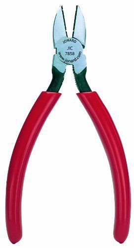 Jic Telecom Tapered Nose Diagonal Cutting Plier With Red Plastic Handle 6