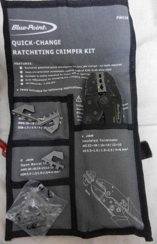 Blue Point Quick Change Ratcheting Crimper Kit