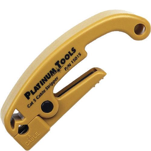 Platinum tools 15015 cat. 5 cable jacket stripper for sale