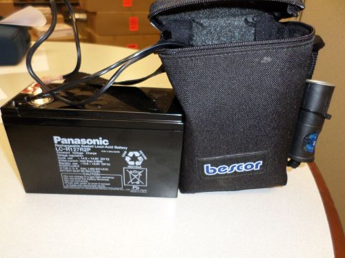 BESCOR PORTABLE RECHARGEABLE BATTERY PACK