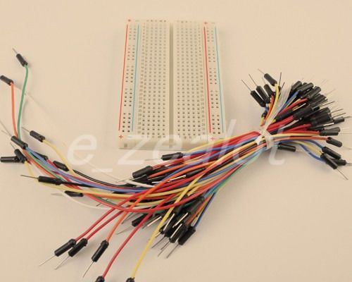 Prototype Board Electronic Deck 400 + 65pcs Breadboard Jumper Cable