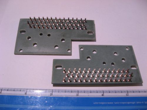 Qty 2 TO-3 Transistor Boards with 42 Pin Terminals Glass-Epoxy - Interesting