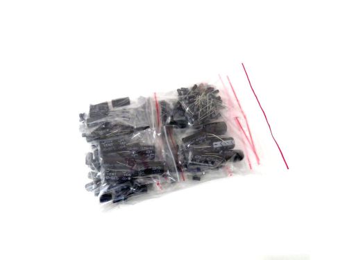 16value 25v electrolytic capacitorkit 350pcs new radial 10uf - 6800uf 13 for sale