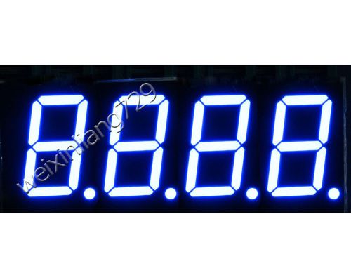 1pcs 0.56 inch 4 digit led display 7 seg segment common cathode ? blue 0.56 led for sale