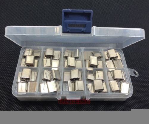 Crystal Oscillator HC-49U Assortment Assorted KIT 10Values 50pcs
